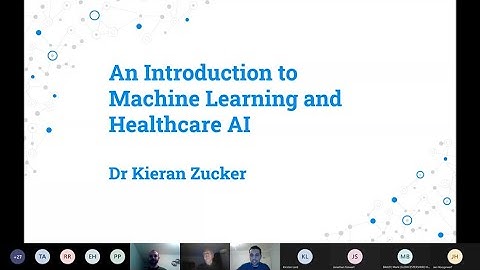 FCI Webinar - An Introduction to Machine Learning and Healthcare AI