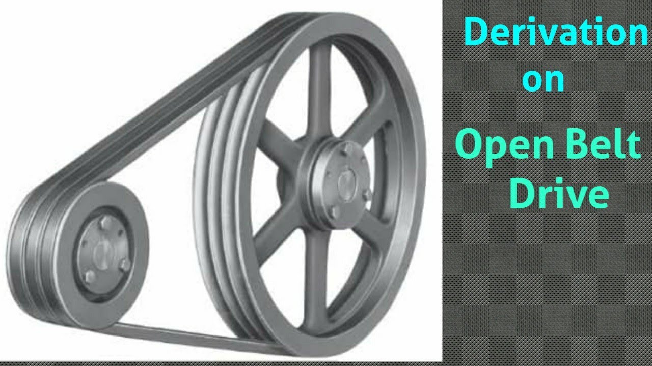 Derivation on Open Belt Drive