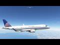 Detroit Metro Wayne Cty Intl (KDTW) to Newark LIberty Intl (KEWR) MSFS2020 FSS United Express E175