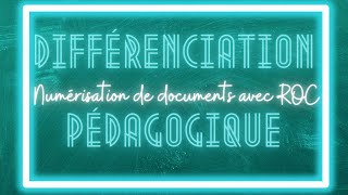 Numérisation de documents avec ROC sur une imprimante Kyocera