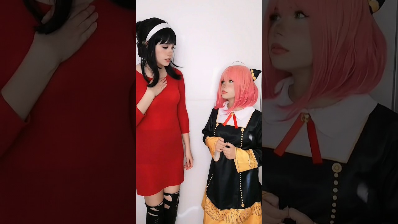 You won't forget me, will you? | Yor Forger & Anya Forger@nikkihatsunecosplay#cosplay| Spy X Family
