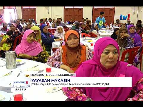 Mykasih 200 Keluarga 200 Pelajar Rembau Terima Bantuan Lebih Rm300 000 20 Jan 2018 Youtube