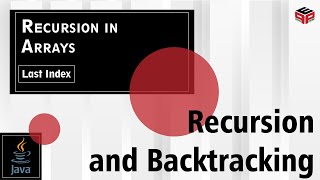 Last Index |  Recursion in Arrays | In English | Java | Video_5