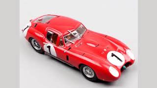 1:43 Scale LEO luxury old Maserati 450S 24h Le Mans 1957 No.1 Racer Moss Sports Car racing metal die