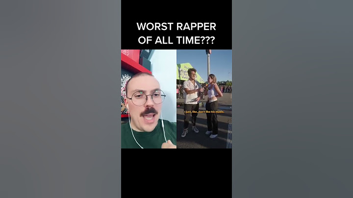 Worst Rapper Of ALL TIME?! 😨 #shorts #rapper #music