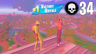 34 Elimination Duo Vs Squads Win ft. @Heisen- Chapter 3 (Fortnite PC Controller Gameplay)