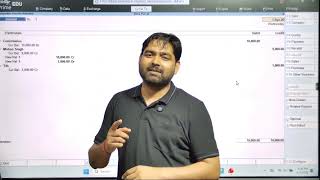 Tally Prime with GST Me TDS का USE कैसे करें| TALLY में TDS ENTRY  कैसे करें step-by-step| CLASS-13