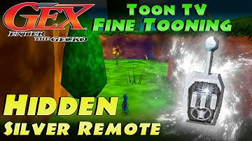 Verborgen zilveren afstandsbediening | Fine Tooning - Toon TV | Gex: Enter the Gecko