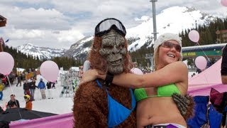 Bikinis and Boardshorts Fundraiser | Sunshine Village | Ski & Snowboard Banff, Canada