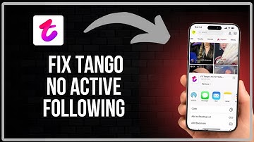 how to fix tango app no active following yet problem (Easy-Fix)