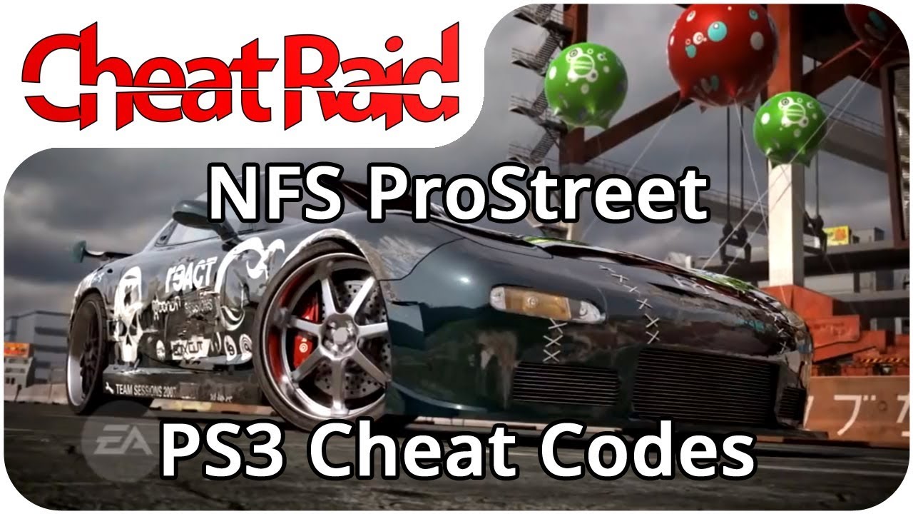 Need For Speed Prostreet Cheat Codes Ps3 Youtube