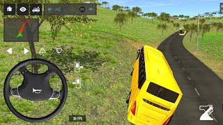 💥 Euro Coach Bus Simulator Indonesia || 🤩🔥 Khatarnak Gameplay #bussimulatorindonesia #games  screenshot 1
