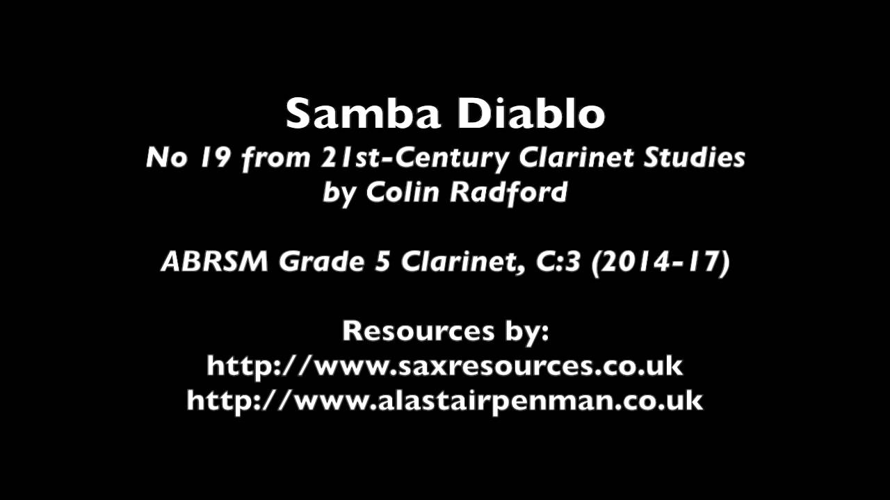 Samba Diablo by Colin Radford - YouTube