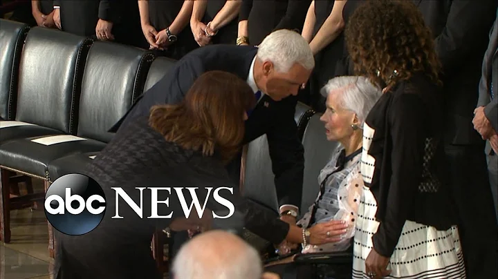 Roberta McCain, 106, attends son John McCain's Was...