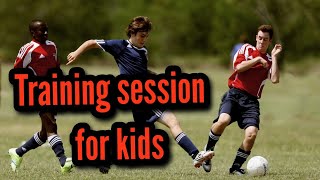 Training Session for kids (Zigzag Race)