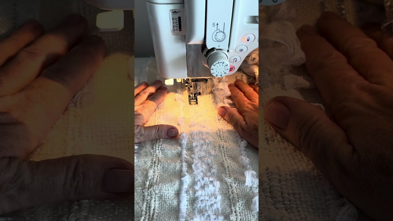 Boho Bride part 2 stitching 