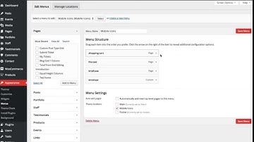 Mobile/Responsive Icon Menu Setup - Total WordPress theme