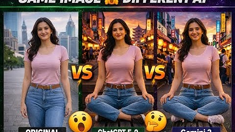 ChatGPT 5.2 vs Gemini 3 — AI Image Editing Comparison Shocking Results!