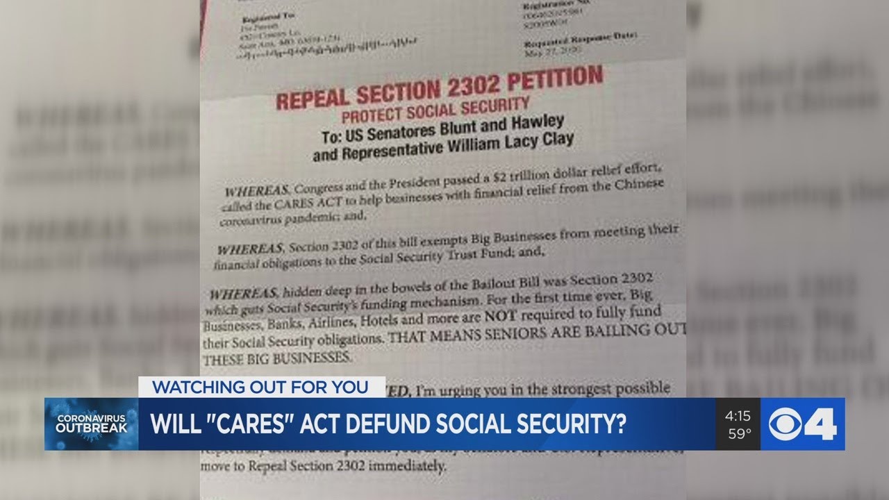 COVID FAQ: Social Security defunded?