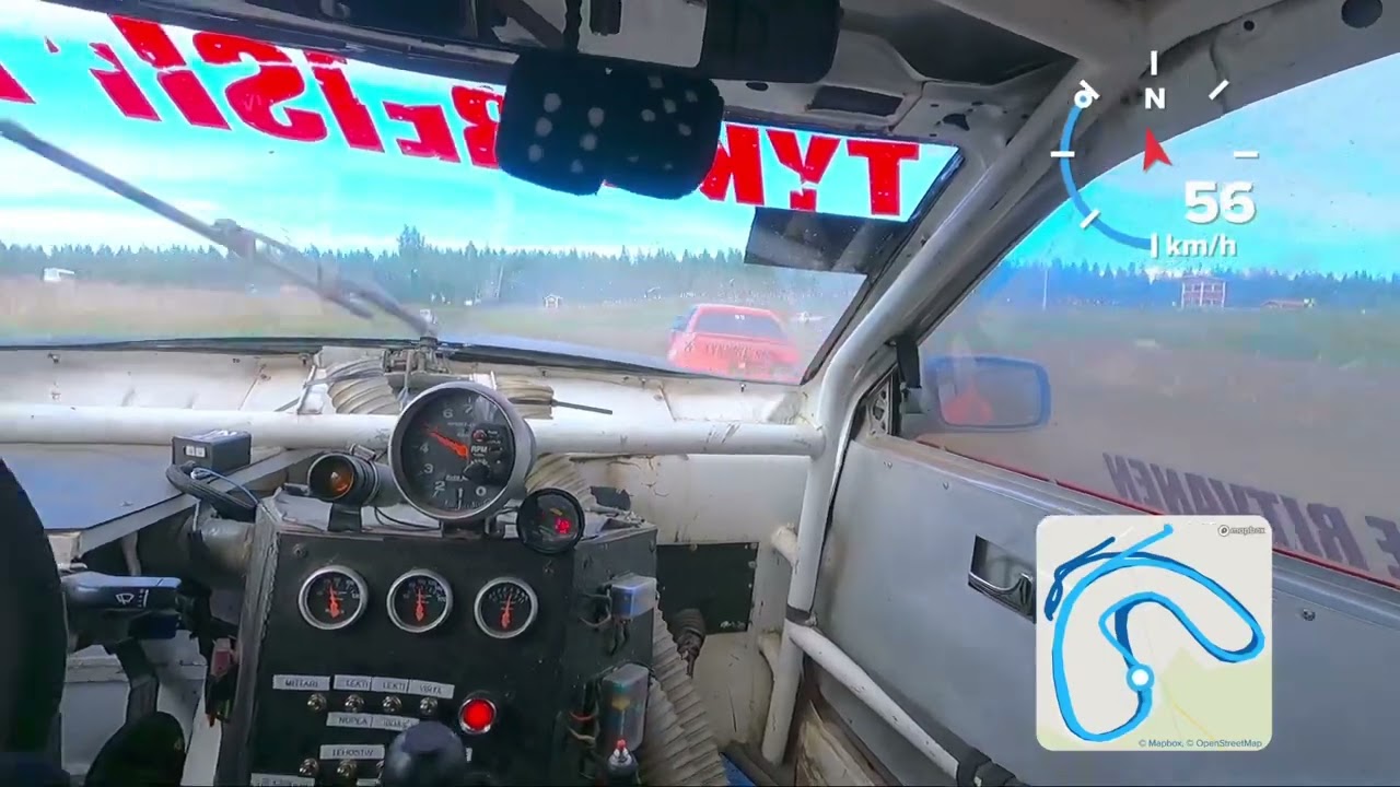 Rokkiralli Pihtipudas 2022 Super a-finaali Kalle Ritvanen