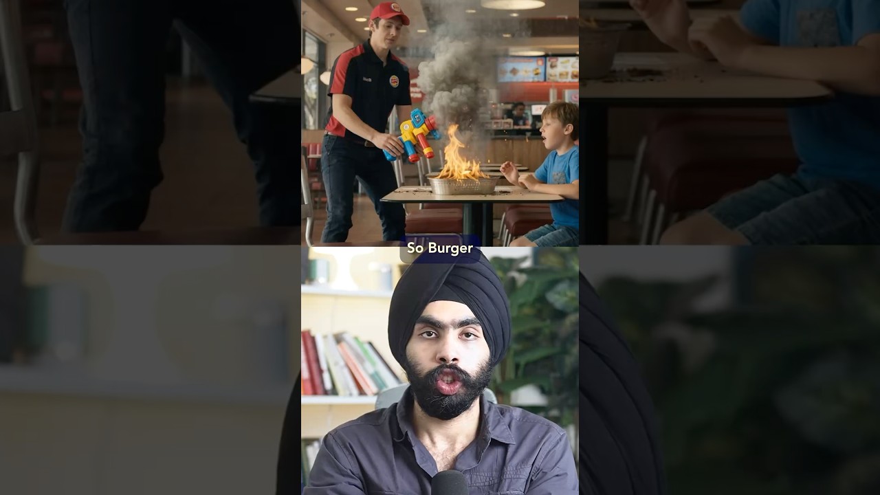 Burger King BURNING toys 🤯 