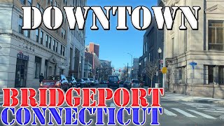 Bridgeport - Connecticut - 4K Downtown Drive