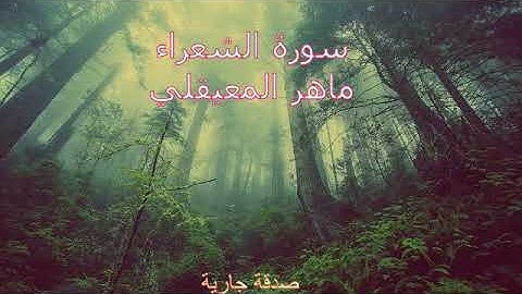 سورة الشعراء ماهر المعيقلي تلاوة خاشعة تريح النفس