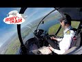 My FIRST SOLO in the R44 Helicopter | Rutland Water & Steep Approach