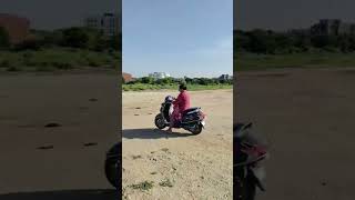 Learning scooty to drive l Practice makes it perfect.# Practice # Interest