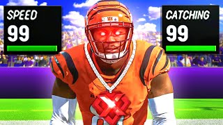 I Played the Career of a PERFECT 99 Overall WIDE RECEIVER!