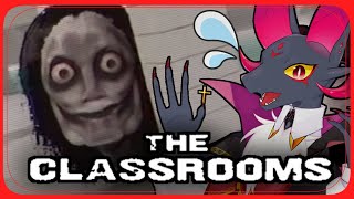 【#ホラー】こわいと噂のthe classrooms！！【TheClassrooms】#Vtuber #shorts