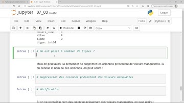 (30/32) Pandas | Leçon 3