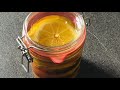 又防病毒又减肥: 【蜂蜜柠檬姜茶】的两种做法/Two ways to make slimming healthy drink: ginger honey limonade