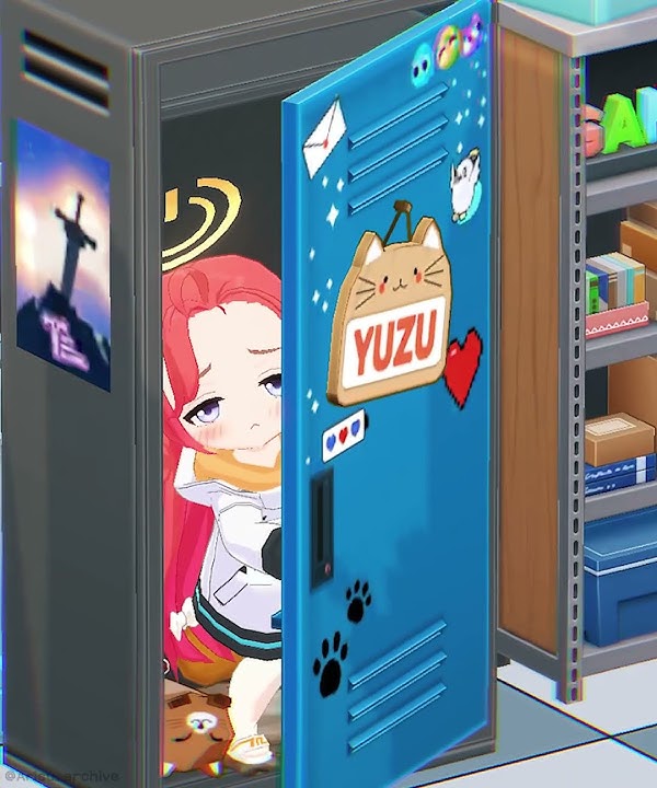 Yuzu in the Cabinet