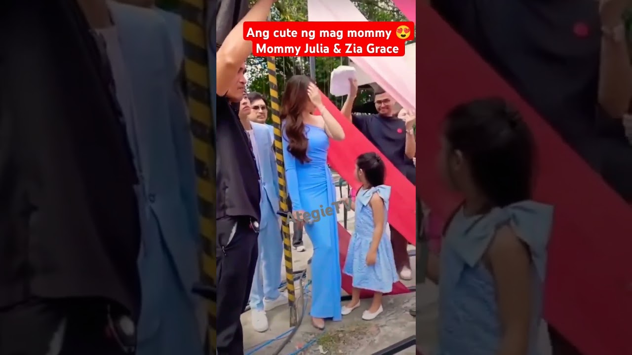 Mommy Julia Montes & Zia Grace 😍