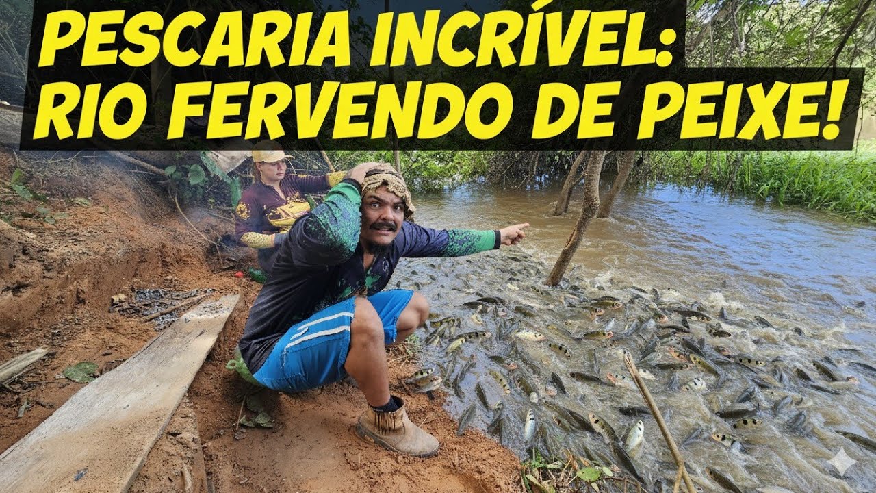 DIFÍCIL  DE ACREDITAR QUE ISSO ACONTECEU NA CEVA DE PIAU!! pescaria. 