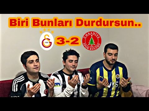 Galatasaray 3-2 Ümraniyespor /// Fanatik Fenerli ve Beşiktaşlılar Galatasaray Maçını İzlerse...
