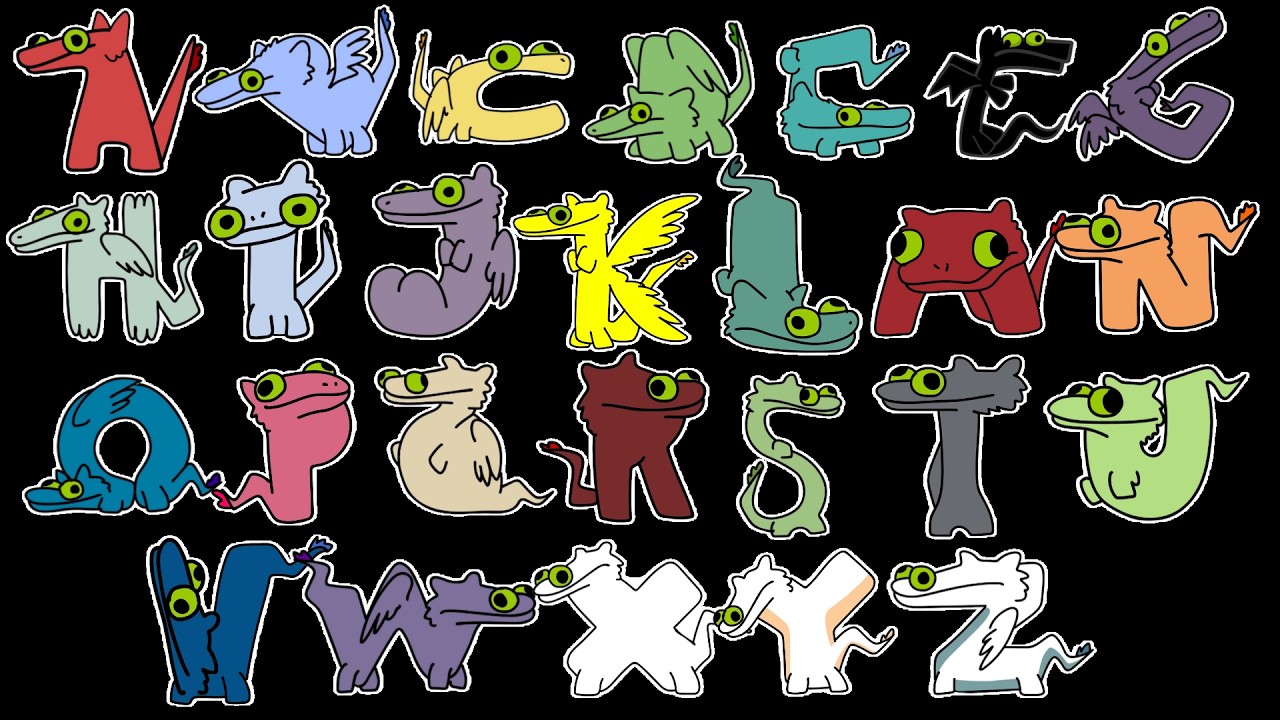 ALPHABET LORE But Different Version | Original Version - YouTube