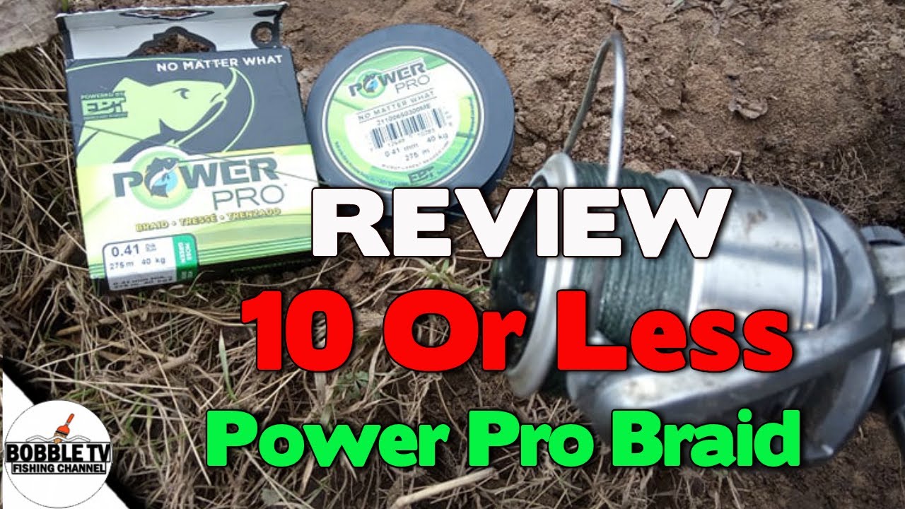 Power Pro Fishing Braid The Best In The World Probably REVIEW