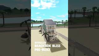 Beachside Bliss Prebuilt | Outside #bloxburg