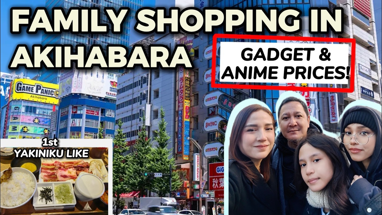 First Time Shopping in Akihabara 🇯🇵 Gadget & Anime Prices (¥→₱)