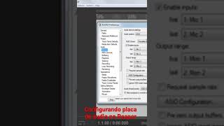 Configurando Placa de áudio no Reaper #reaper #placadeaudio #configurarentradas
