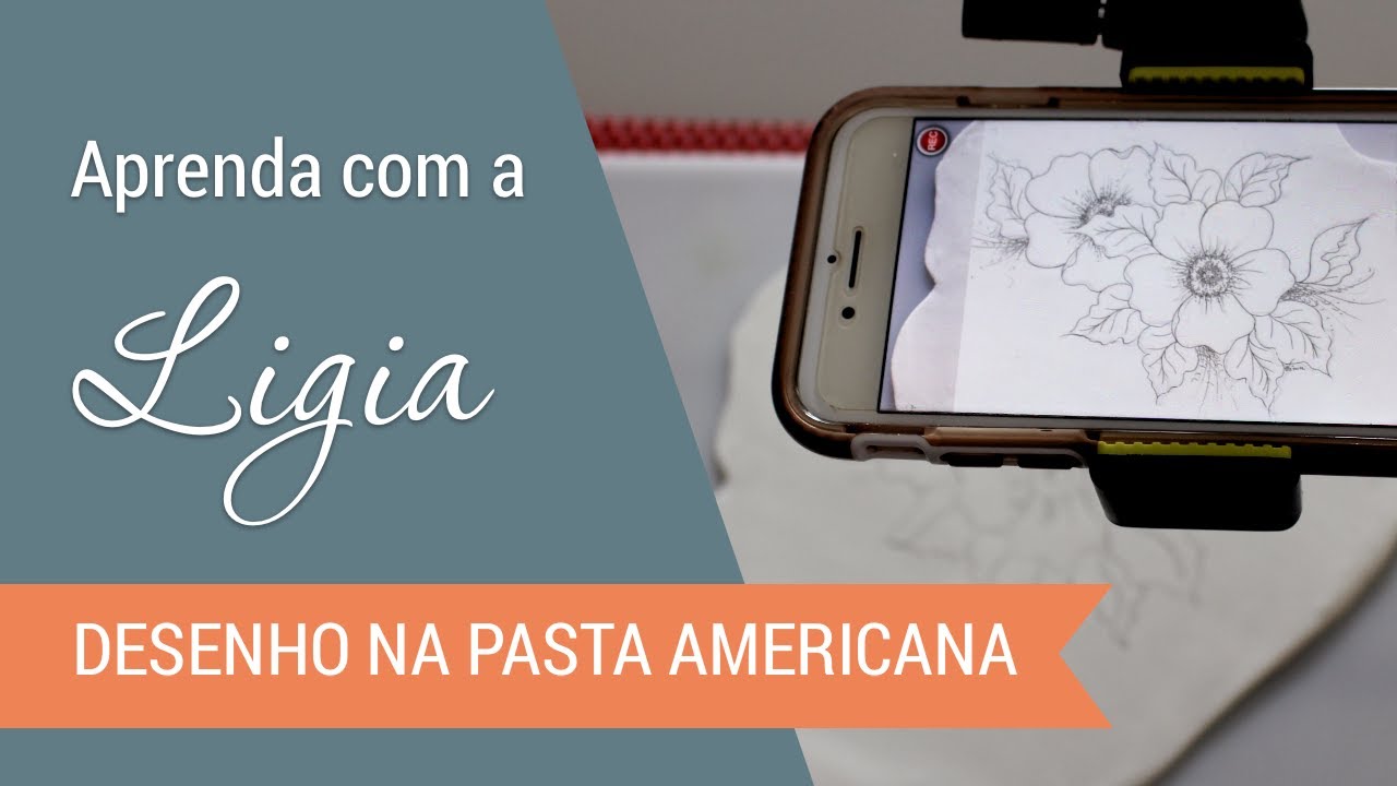 Ligia Franceschi Ensina Como Desenhar na Pasta Americana de Maneira Super Fácil e Rápida