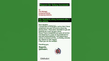Salary Increment letter #shorts #letter #shorts #request #youtubeshorts #incrementletter #viral