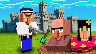 DIGGING TUNNEL TO STEEL ICE CREAM FROM CASTLE | MINECRAFT