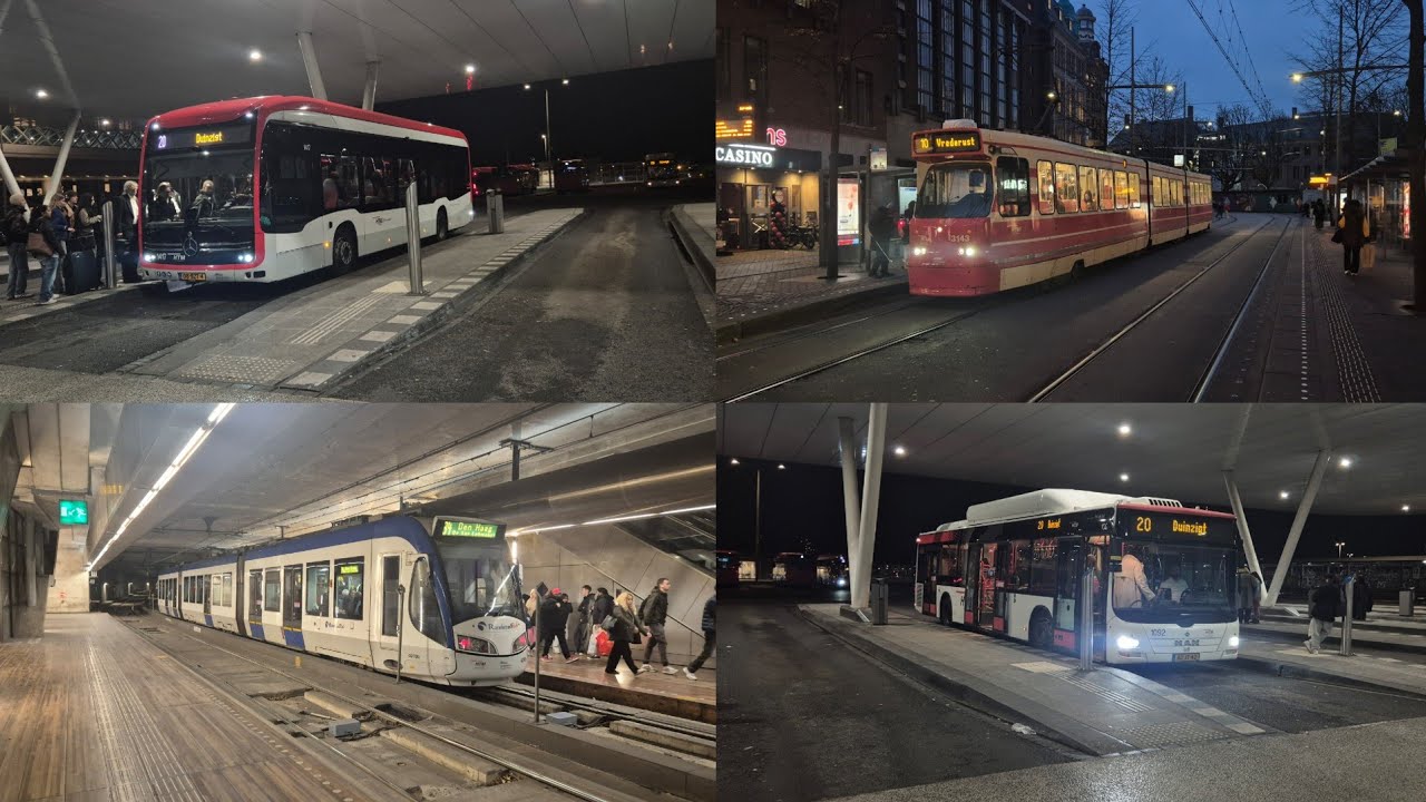 Het openbaar vervoer in Den Haag 01-10 en 05-11-2025