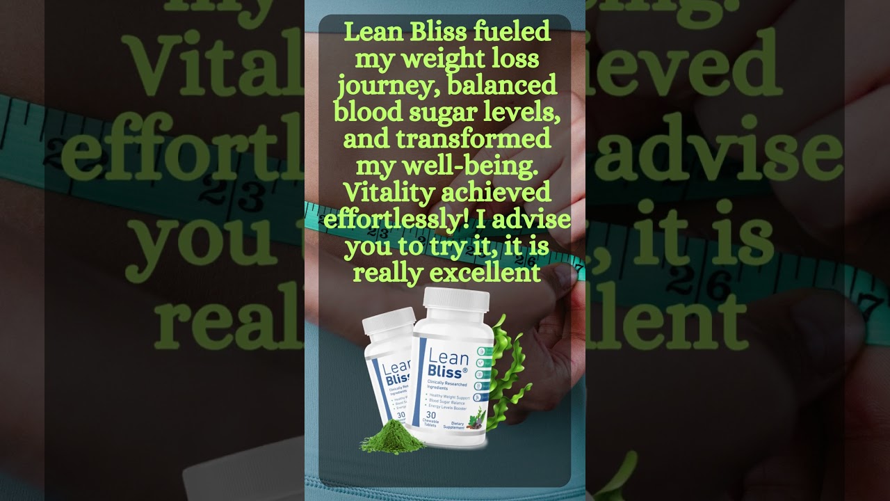 Lean Bliss Success Story: A Journey to Weight Loss and Balanced Vitality #loseweight #foryou #health