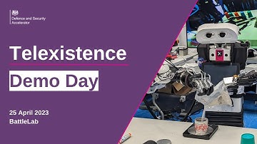 Game changing telexistence technologies showcased at the BattleLab