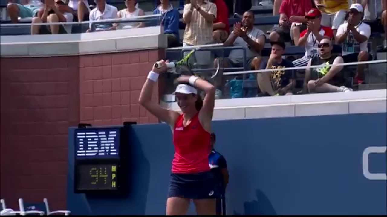 the longest women's match in recorded US Open history YouTube