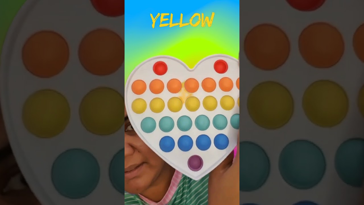 Learn Colors | Pop Colors with me | Educational 